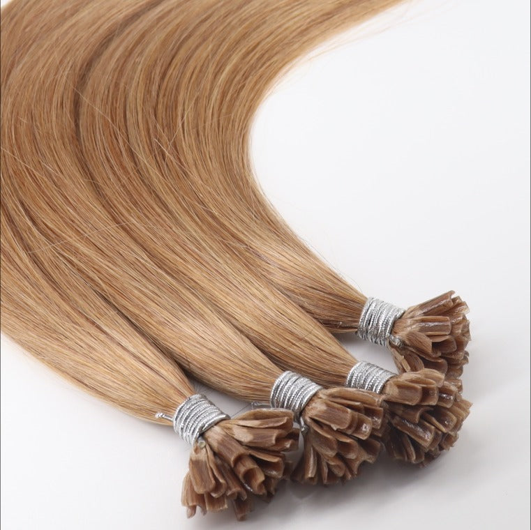 U-Tip Hair Extensions - Human Hair 100 Grams - Keratin Human Hair Extensions Blone Color