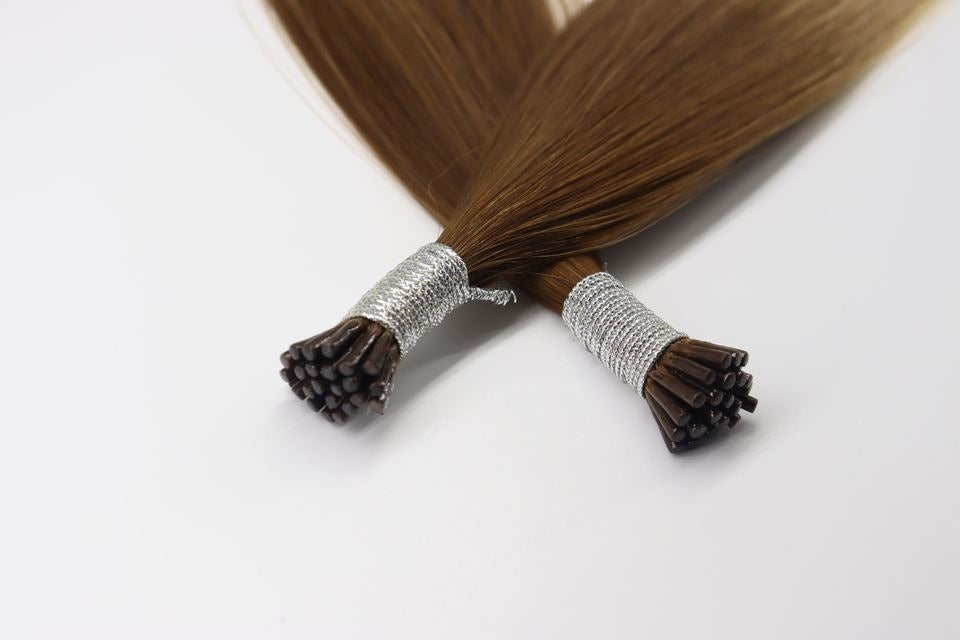I-Tip Hair Extensions - Human Hair 100 Grams - Keratin Human Hair Extensions Ombre Color