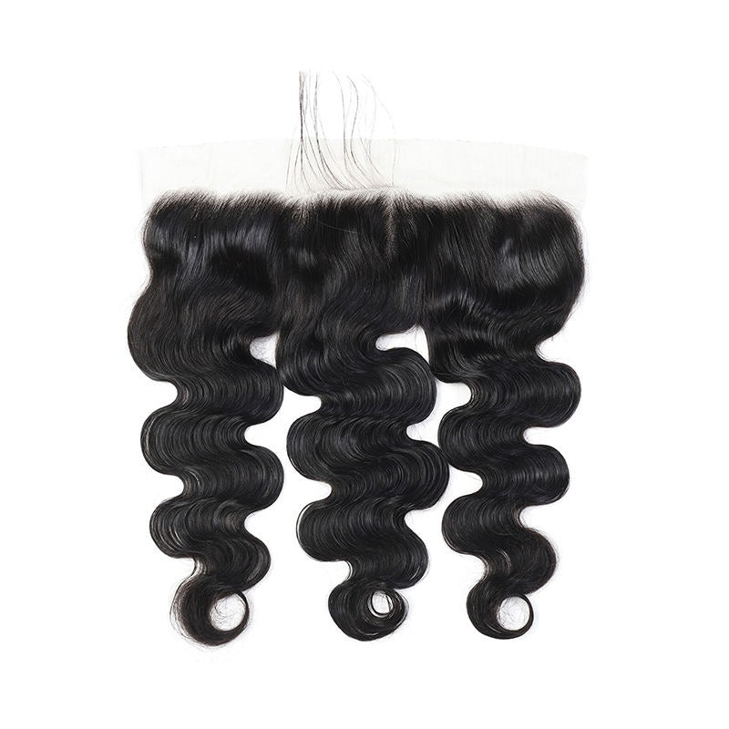 Frontal Human Hair HD Lace Black Color - Virgin Hair HD Lace-Customize to your preferences