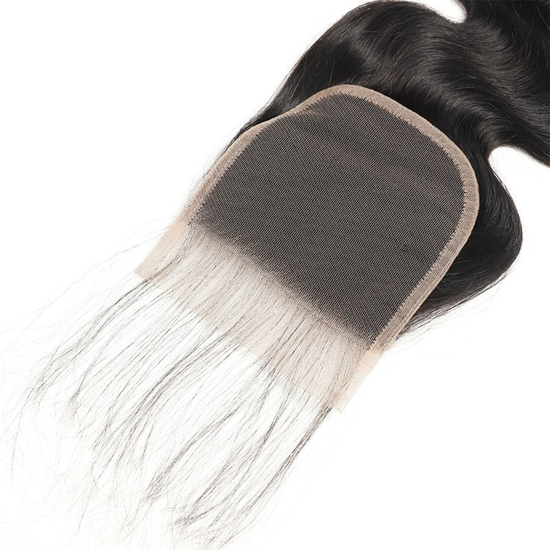 Closure Human Hair HD Lace Black Color - Remy Hair HD Lace-Customize to your preferences