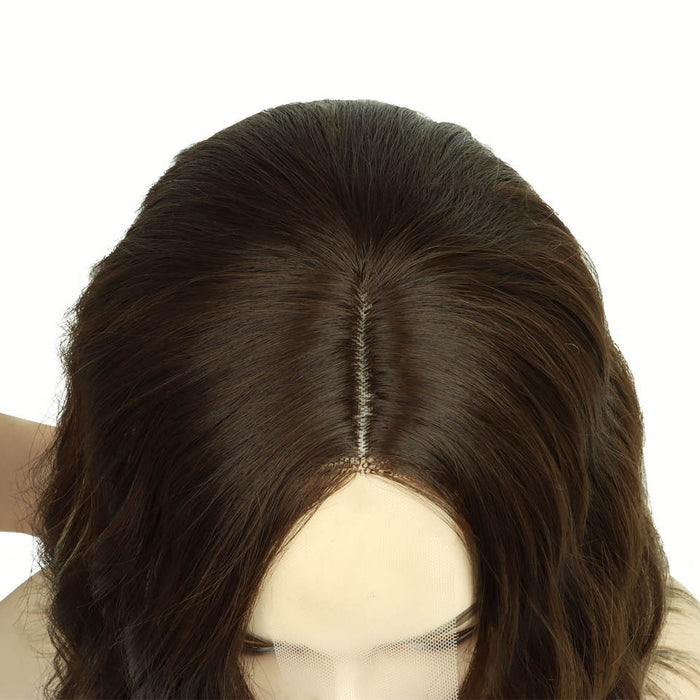 Wig Closure Remy Hair Normal Lace Large Cap Size - Human Hair Normal Lace Wig With Natural Hairline Black Color