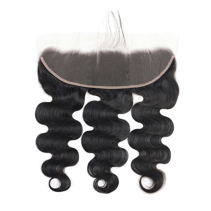 Frontal Human Hair HD Lace Black Color - Virgin Hair HD Lace-Customize to your preferences