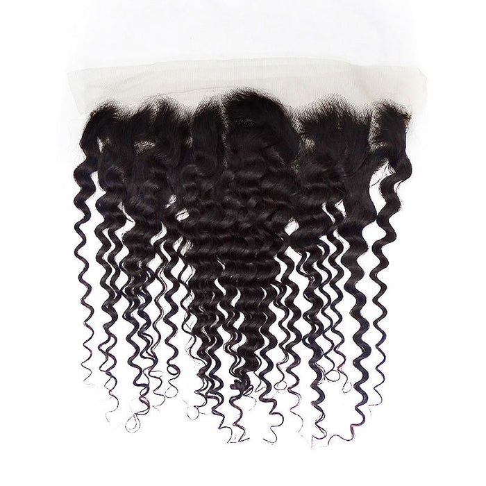 Frontal Human Hair Normal Lace Black Color - Remy Frontal Hair Normal Lace-Customize to your preferences
