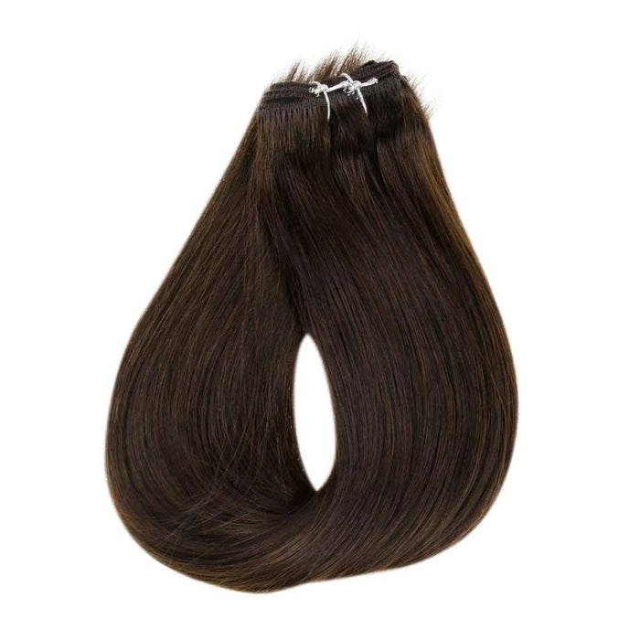 Weft Hair Extensions Human Hair Double Weft 100 Grams Sew in 613 Hair Extensions Silky Straight Vietnamese Hair Bundles Weave in Weft One Piece