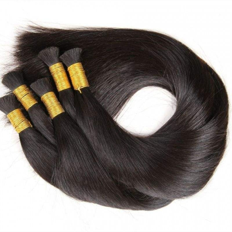 Bulk Black Hair -Vietnamese Human Hair 100 Grams per bundle - Natural Color Bundles- Customize to your preferences