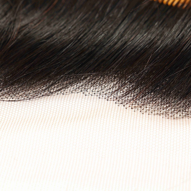 Frontal Human Hair HD Lace Black Color - Remy Frontal Hair HD Lace-Customize to your preferences