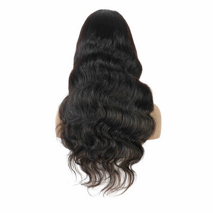 Wig Closure Remy Hair Normal Lace Small Cap Size - Human Hair Normal Lace Wig With Natural Hairline Black Color