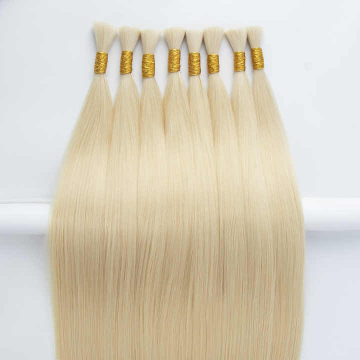 Bulk Blonde 613 Hair -Vietnamese Human Hair 100 Grams per bundle - Blonde Color Bundles- Customize to your preferences