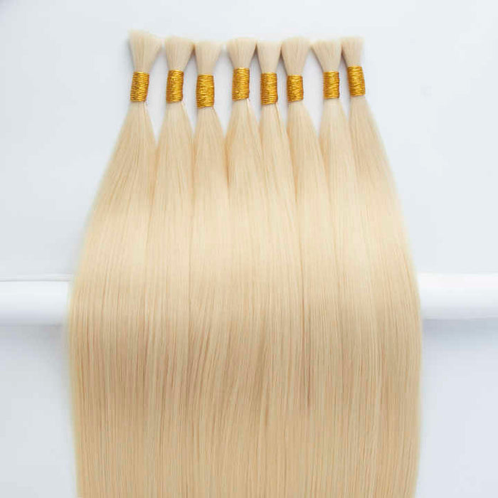 Bulk Blonde 613 Hair -Vietnamese Human Hair 100 Grams per bundle - Blonde Color Bundles- Customize to your preferences