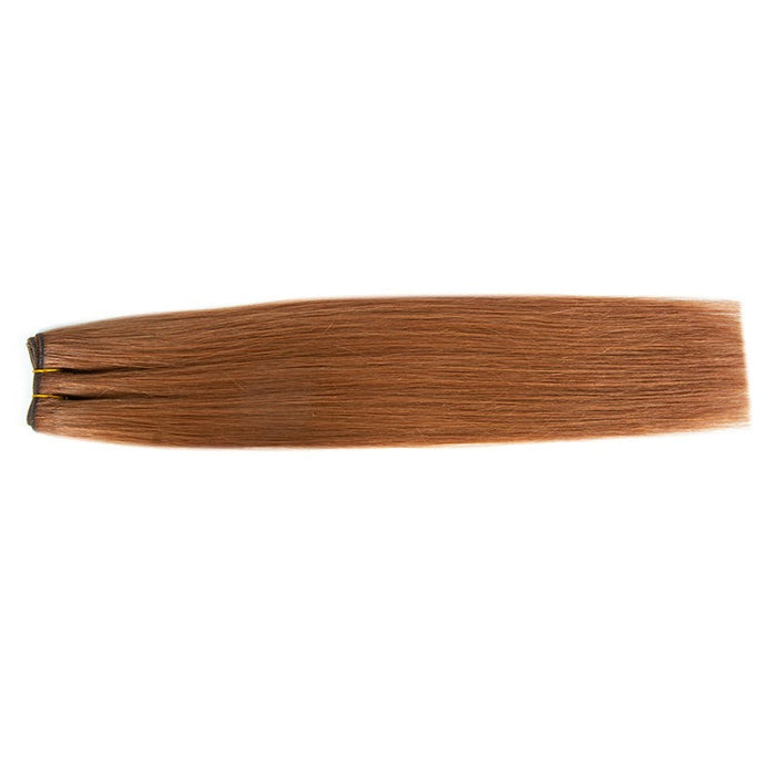 Weft Hair Extensions Human Hair Double Weft 100 Grams Sew in Blone Color Hair Extensions Silky Straight Vietnamese Hair Bundles Weave in Weft One Piece