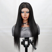 Wig Closure Remy Hair HD Lace Small Cap Size - Human Hair HD Lace Wig With Natural Hairline Black Color
