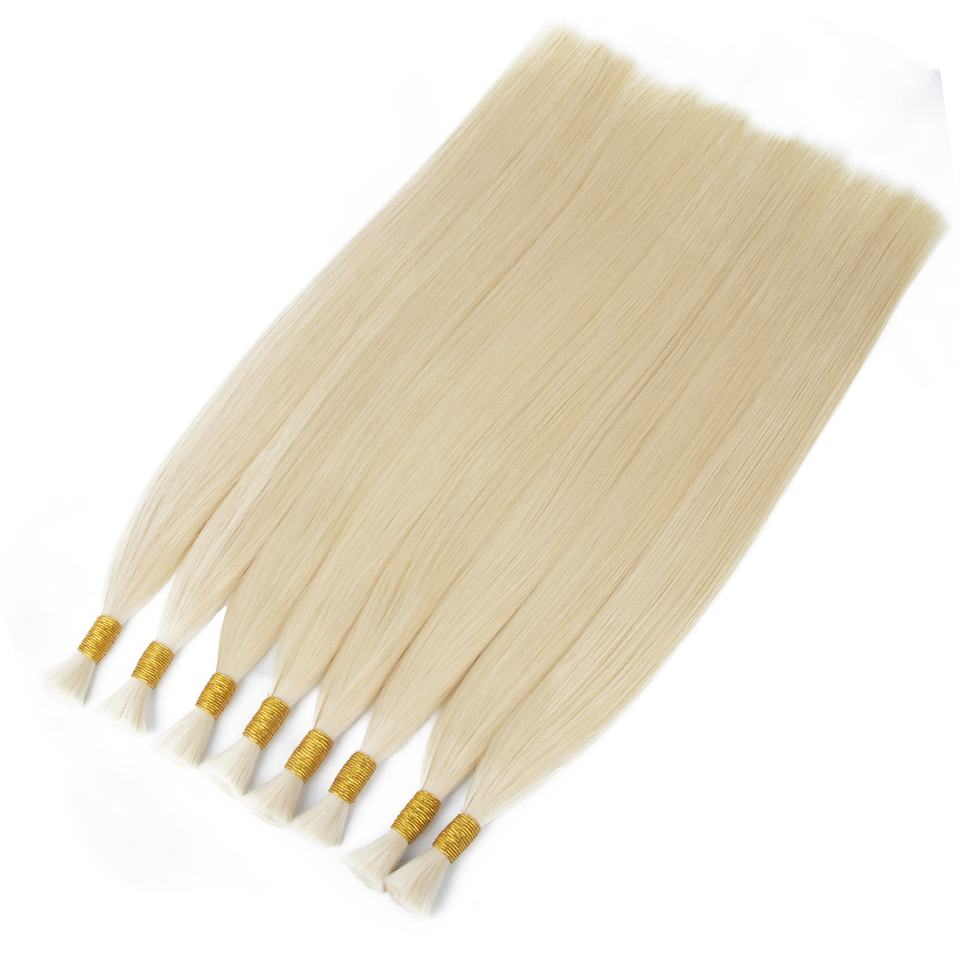 Bulk Blone 60 Hair -Vietnamese Human Hair 100 Grams per bundle - Blone Color Bundles- Customize to your preferences