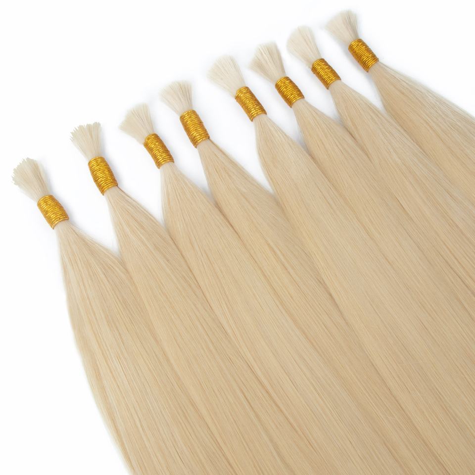 Bulk Blone 60 Hair -Vietnamese Human Hair 100 Grams per bundle - Blone Color Bundles- Customize to your preferences