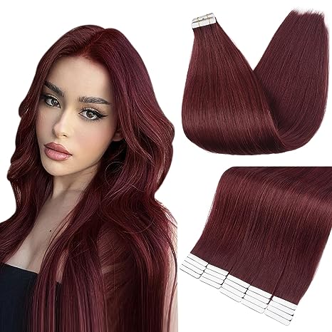 Tape Hair Extensions - Human Hair 100 Grams - Vietnamese Tape Human Hair Black Color