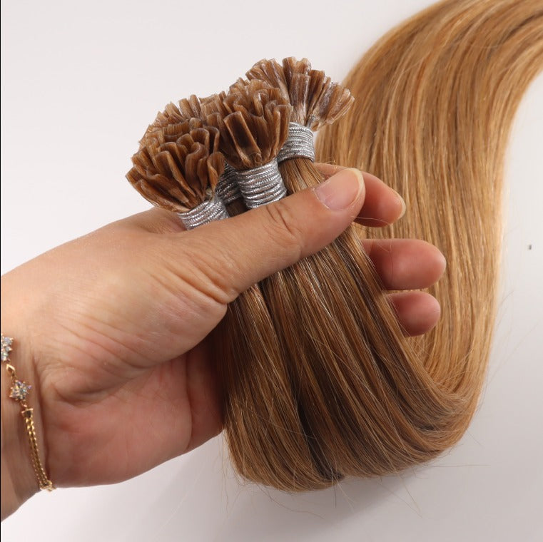 U-Tip Hair Extensions - Human Hair 100 Grams - Keratin Human Hair Extensions Blone Color