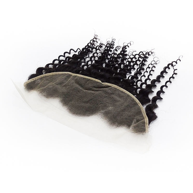 Frontal Human Hair Normal Lace Black Color - Remy Frontal Hair Normal Lace-Customize to your preferences