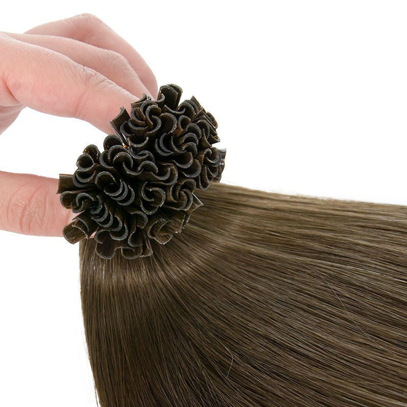 U-Tip Hair Extensions - Human Hair 100 Grams - Keratin Human Hair Extensions Ombre Color
