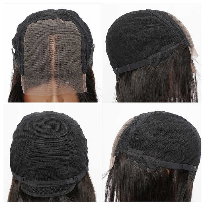 Wig Closure Virgin Hair HD Lace Small Cap Size - Human Hair HD Lace Wig With Natural Hairline Black Color