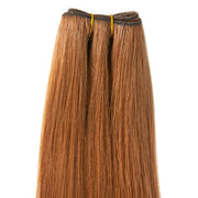 Weft Hair Extensions Human Hair Double Weft 100 Grams Sew in Blone Color Hair Extensions Silky Straight Vietnamese Hair Bundles Weave in Weft One Piece