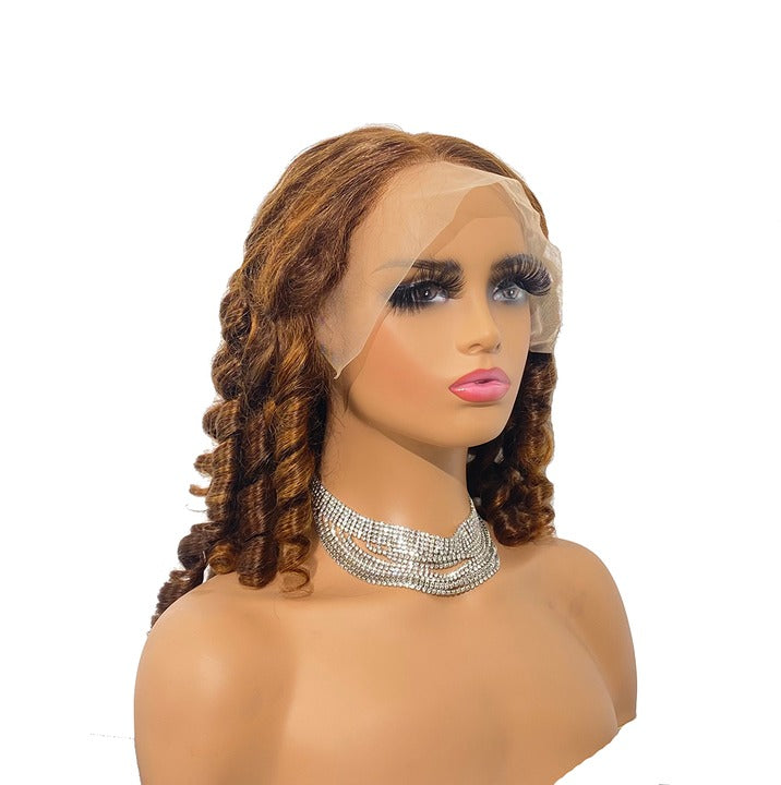 Wig Frontal Human Hair Normal Lace Black Color Large Cap Size - Remy Hair Normal Lace Wig With Natural Hairline Black Color