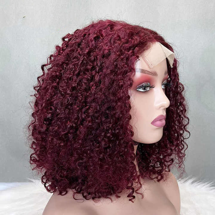 Wig Closure Virgin Hair HD Lace Medium Cap Size - Human Hair HD Lace Wig With Natural Hairline Black Color