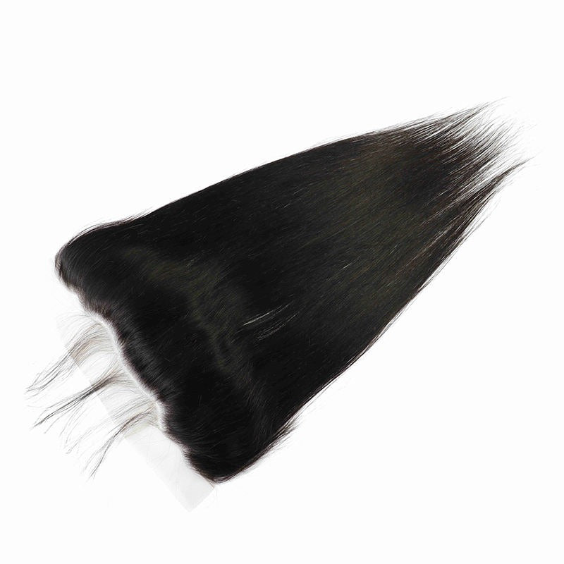 Frontal Human Hair HD Lace Black Color - Remy Frontal Hair HD Lace-Customize to your preferences