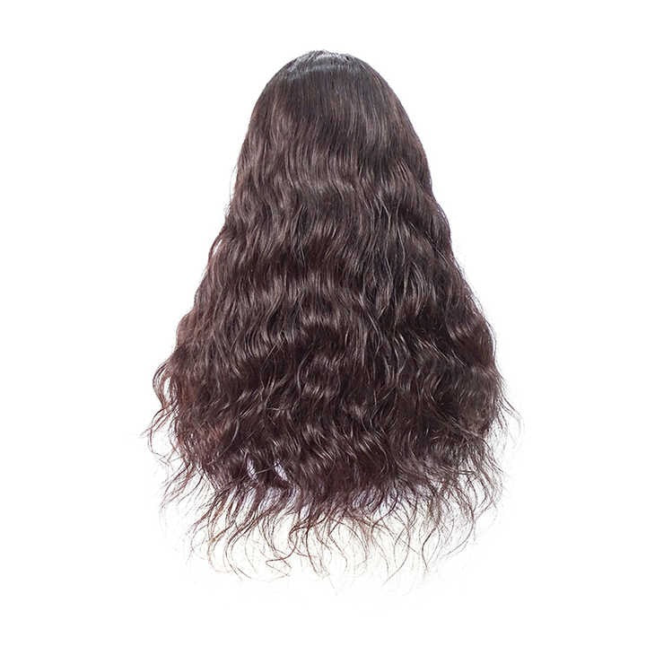 Wig Frontal Human Hair Normal Lace Black Color Small Cap Size - Remy Hair Normal Lace Wig With Natural Hairline Black Color