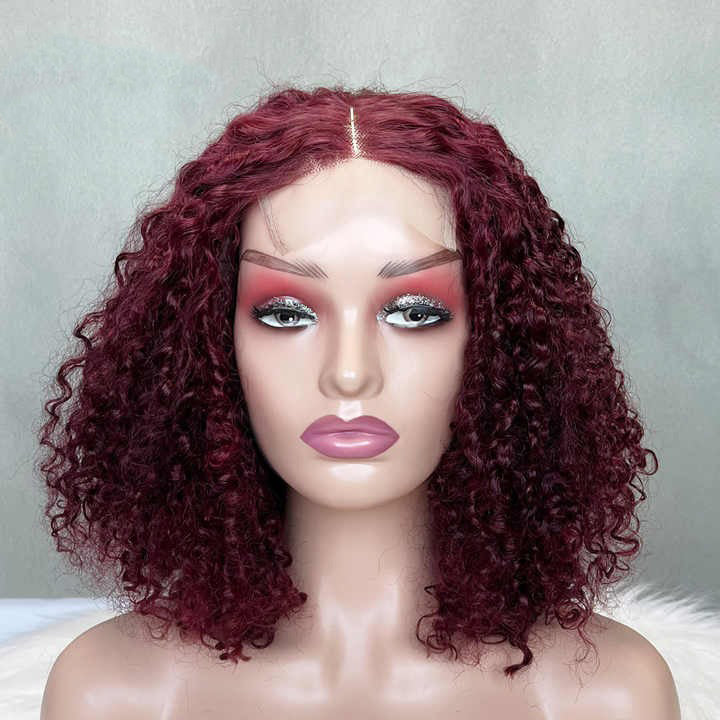 Wig Closure Virgin Hair HD Lace Medium Cap Size - Human Hair HD Lace Wig With Natural Hairline Black Color
