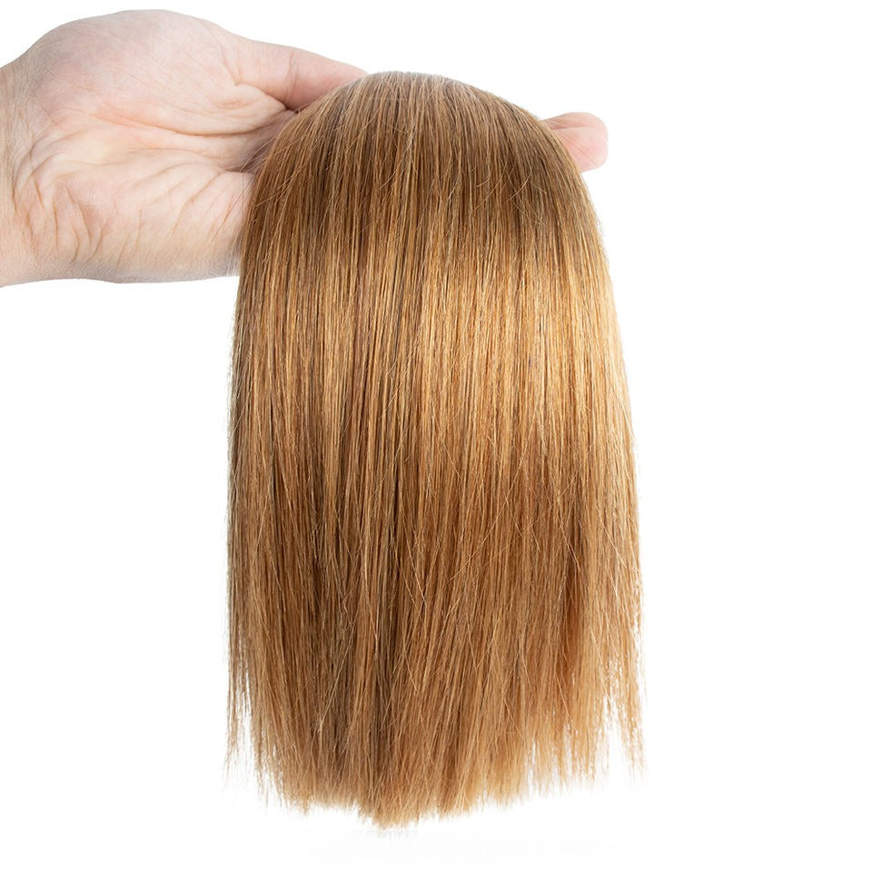 Light Golden Brown bulk Hair -Vietnamese Human Hair 100 Grams per bundle - Blonde Color Bundles- Customize to your preferences