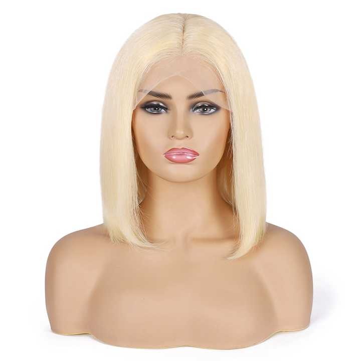 Wig Frontal Human Hair HD Lace Black Color Small Cap Size - Virgin Hair HD Lace Wig With Natural Hairline Black Color